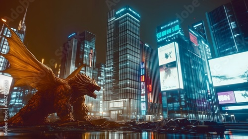 It is the destruction of the city that some call demons, some call Godzilla, some call titans, you name it, but they are not good, they are destroyers and wreak havoc. photo