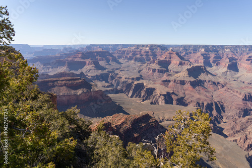 Grand Canyon National Park, Arizona, USA. Scenic view of Grand Canyon