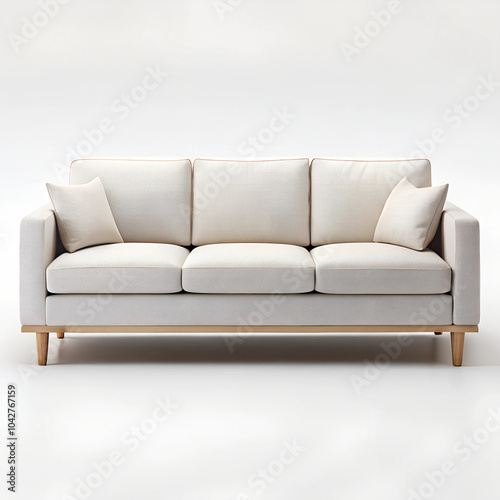 sofa isolated on white background