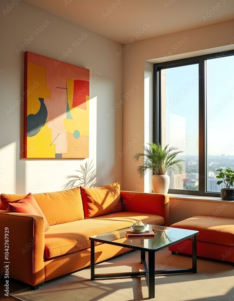 Fototapeta premium modern living room