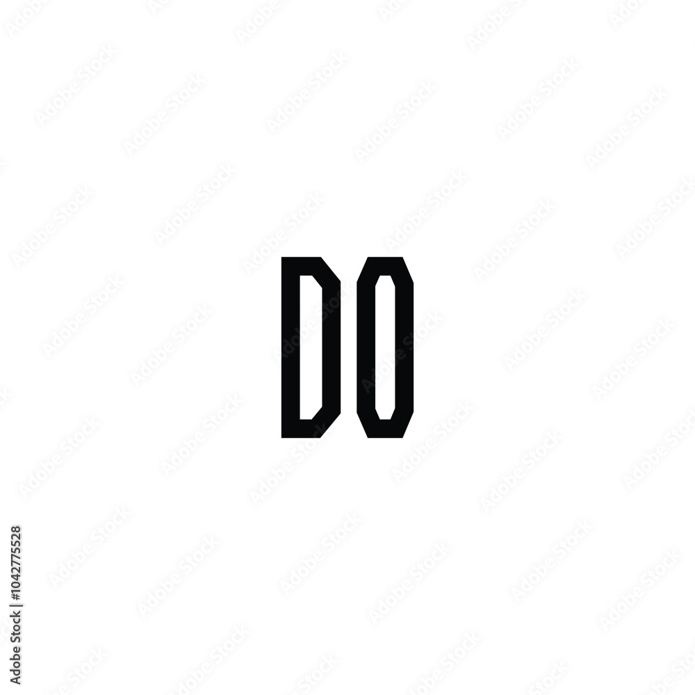 DO monogram logo design letter text name symbol monochrome logotype alphabet character simple logo DO monogram logo design letter text name symbol monochrome logotype alphabet character simple logo