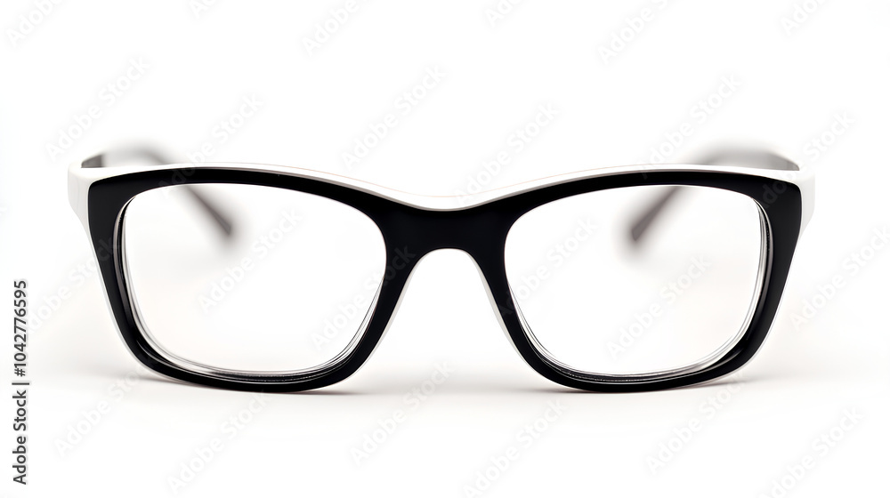 white and black shade eye sight glasses white and black shade eye sight glasses