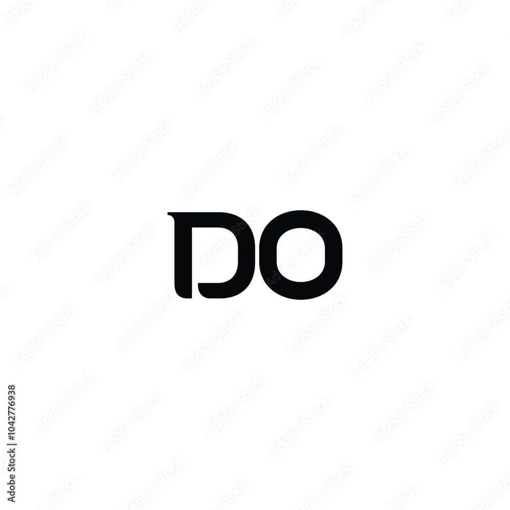DO monogram logo design letter text name symbol monochrome logotype alphabet character simple logo DO monogram logo design letter text name symbol monochrome logotype alphabet character simple logo