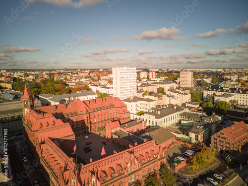 Obraz na płótnie Island in the city of Bydgoszcz on the Brda River,, Poland. w salonie