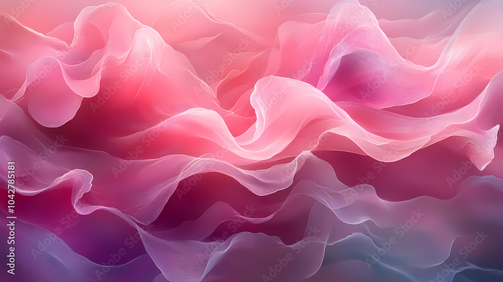 Fototapeta premium abstract background .blue and pink gradation. circle effect style.