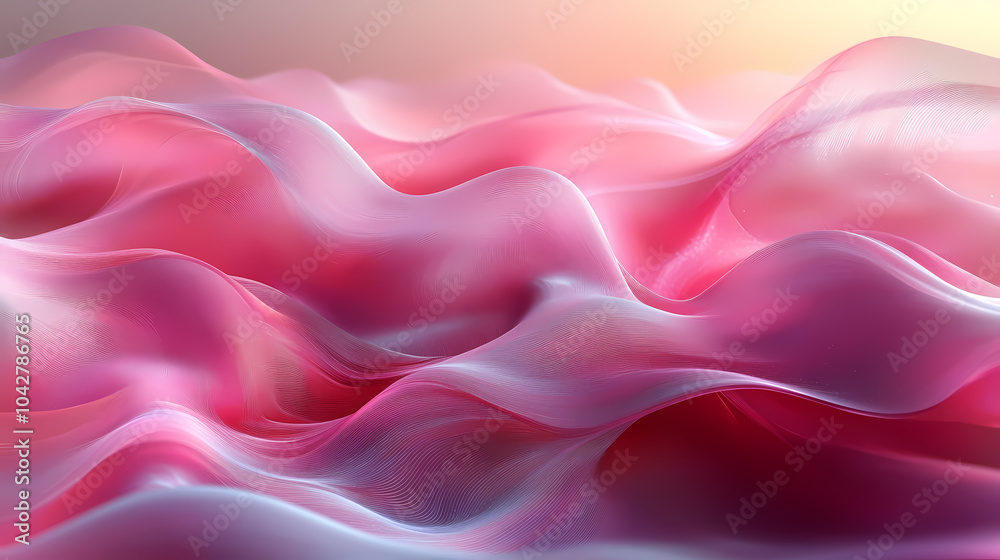 Fototapeta premium abstract background .blue and pink gradation. circle effect style.