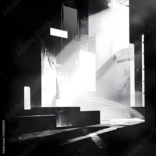 Ethereal Remembrance Ghostly Materializations in a Monochromatic Dimension photo