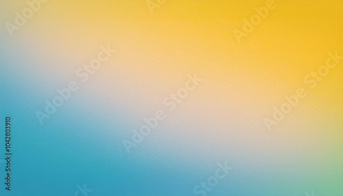 Serene Yellow-Teal Gradient: A calming blend of summery yellow and cool teal hues creates a peaceful, minimalist background.