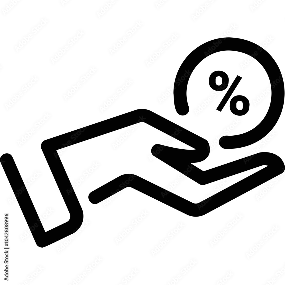 Simple vector icon money document Simple vector icon money document