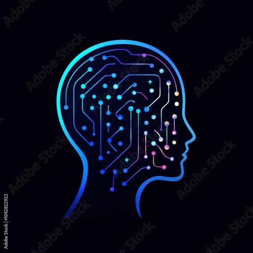 Eye-catching ai logo for marketing needs