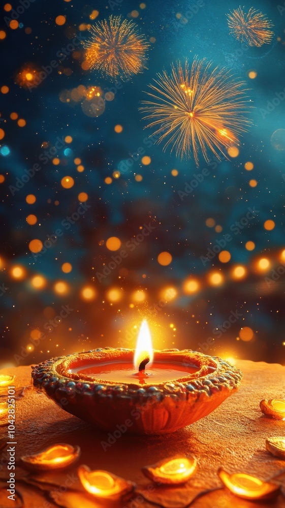 Banner design for diwali festival and purple podium,Diwali light decoration candle with fireworks,Stage,Product display Showcase design sparkle background,Deepavali,Dipavali,3D podium illustration. Banner design for diwali festival and purple podium,Diwali light decoration candle with fireworks,Stage,Product display Showcase design sparkle background,Deepavali,Dipavali,3D podium illustration.