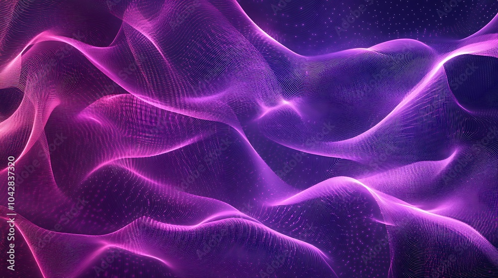 Abstract Glittering Wave Abstract Glittering Wave