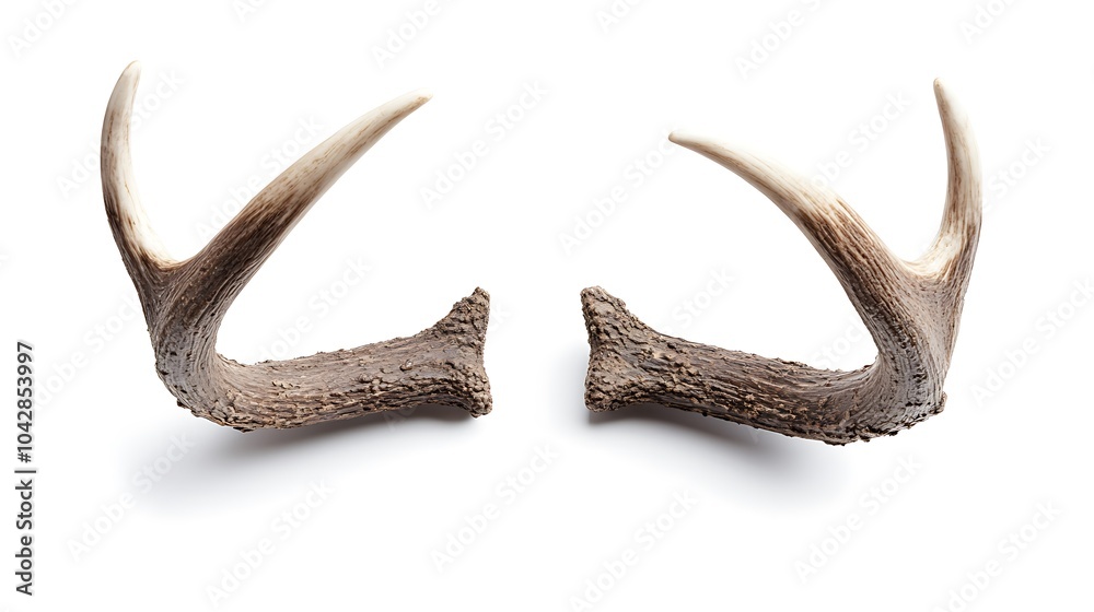 Obraz premium Two Antler Pairs
