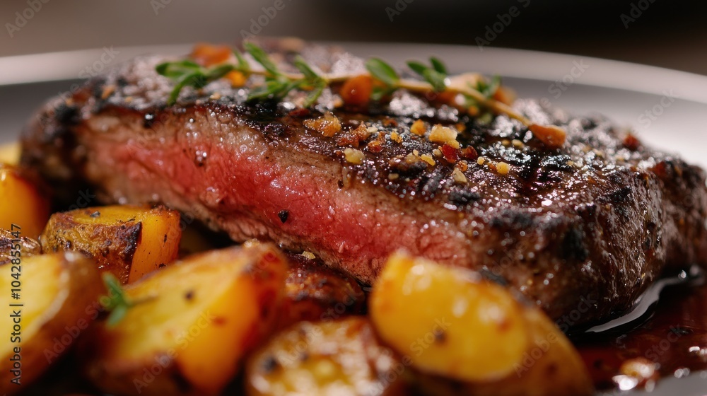 Grilled Steak and Potatoes Grilled Steak and Potatoes