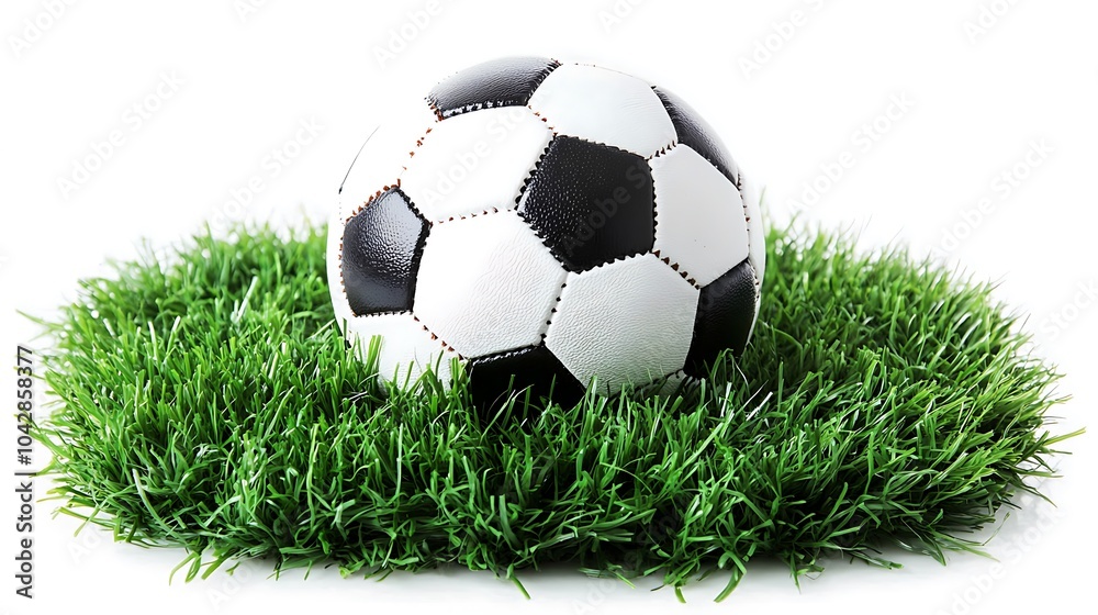 Obraz premium Soccer Ball on Grass