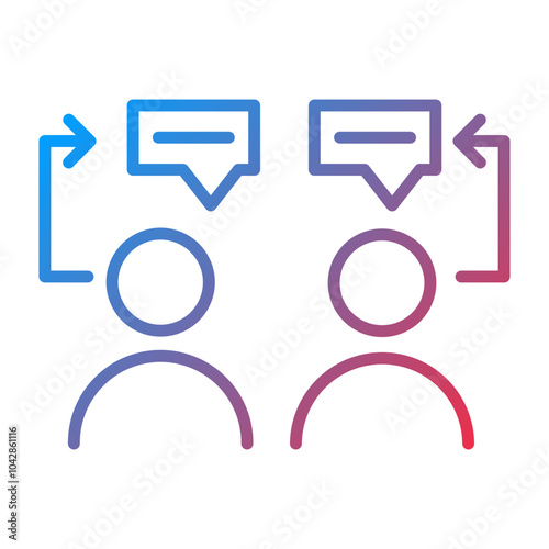 Counsellor Vector Icon Style