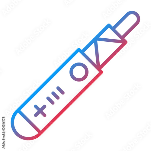 Vaping Addiction Vector Icon Style