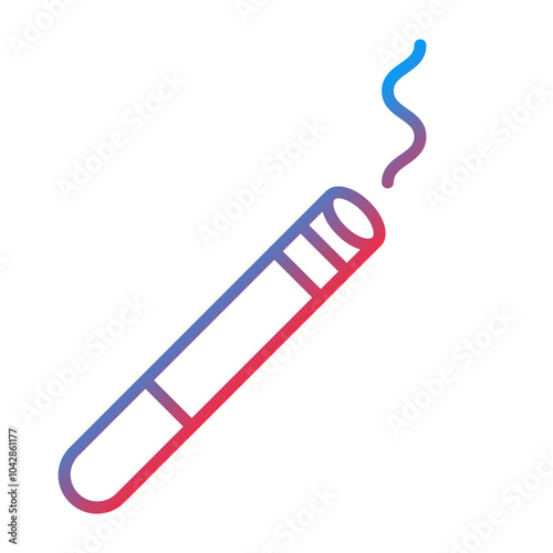 Smoking Vector Icon Style