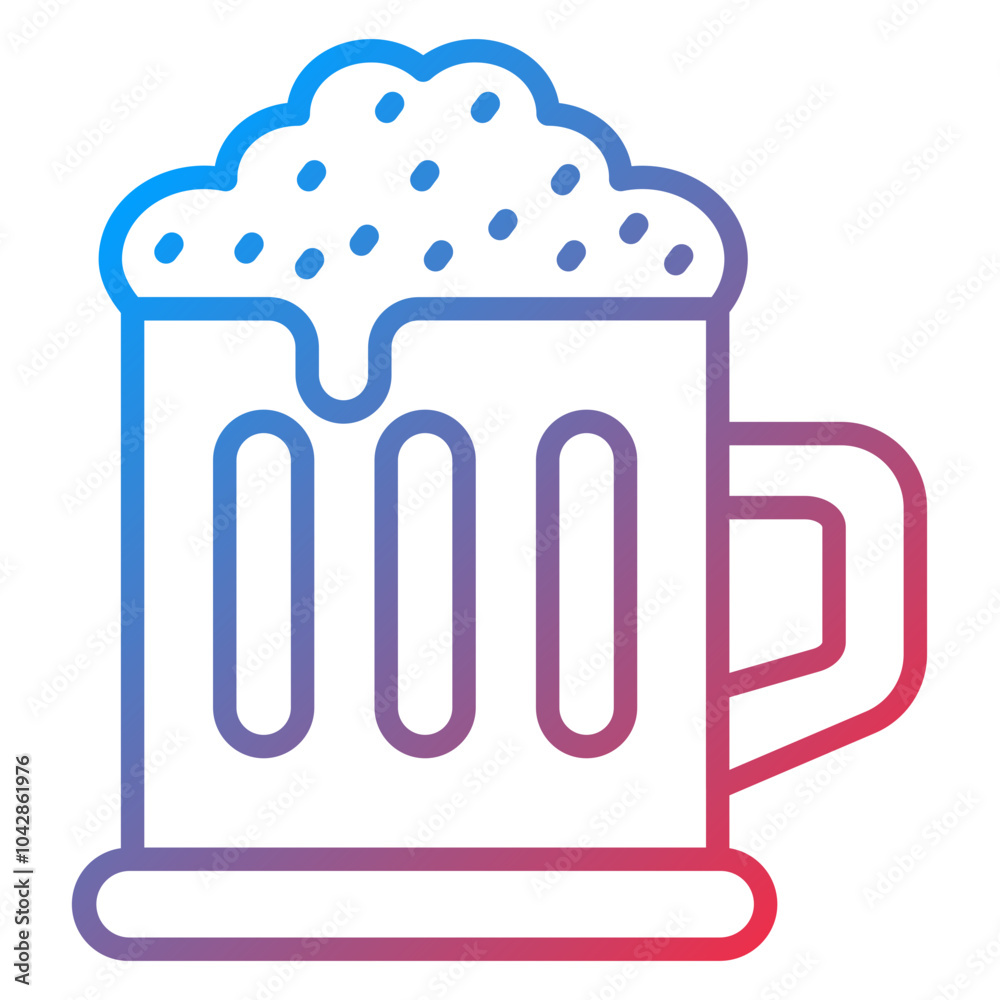 Free Beer Vector Icon Style Free Beer Vector Icon Style