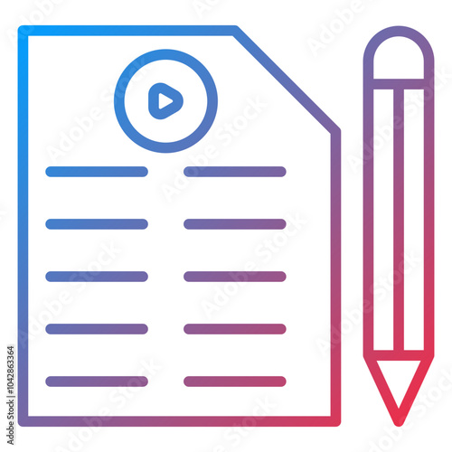 Content Vector Icon Style