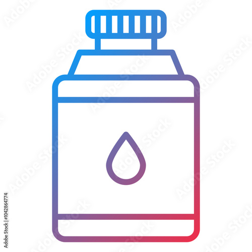 Hip Flask Vector Icon Style