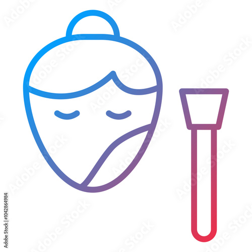 Peeling Vector Icon Style
