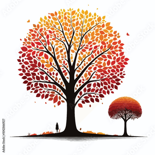 Beautiful autumn background