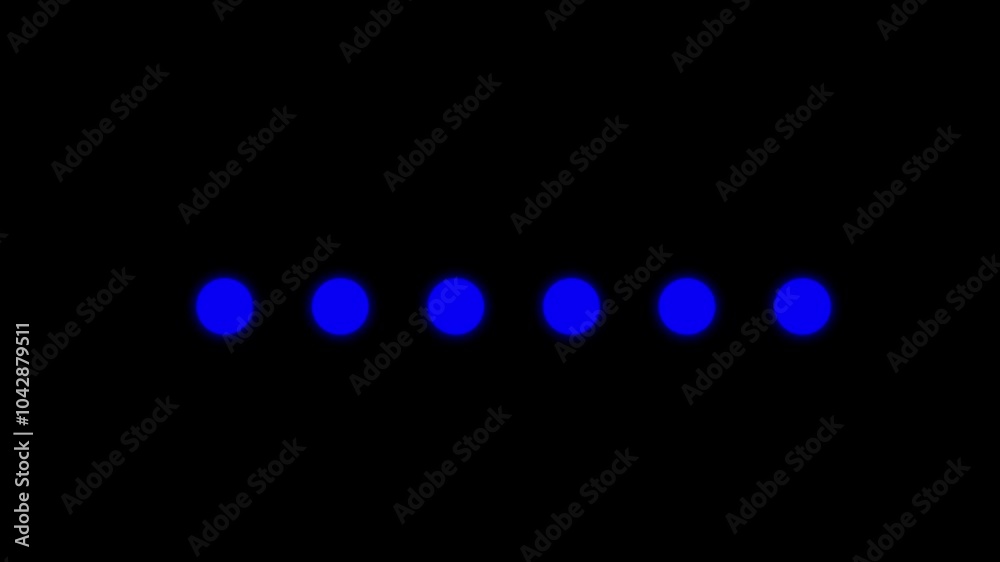 Loading Dots Animation. Element with typing or thinking dots slowly pulsing inside Loop. Animated spinning load icon with alpha channel. Loading Dots Animation. Element with typing or thinking dots slowly pulsing inside Loop. Animated spinning load icon with alpha channel.