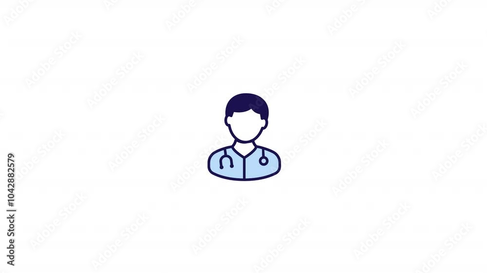 Doctor Generic gradient fill icon Doctor Generic gradient fill icon
