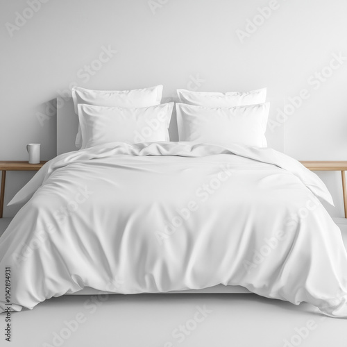 Bed Linen Isolated