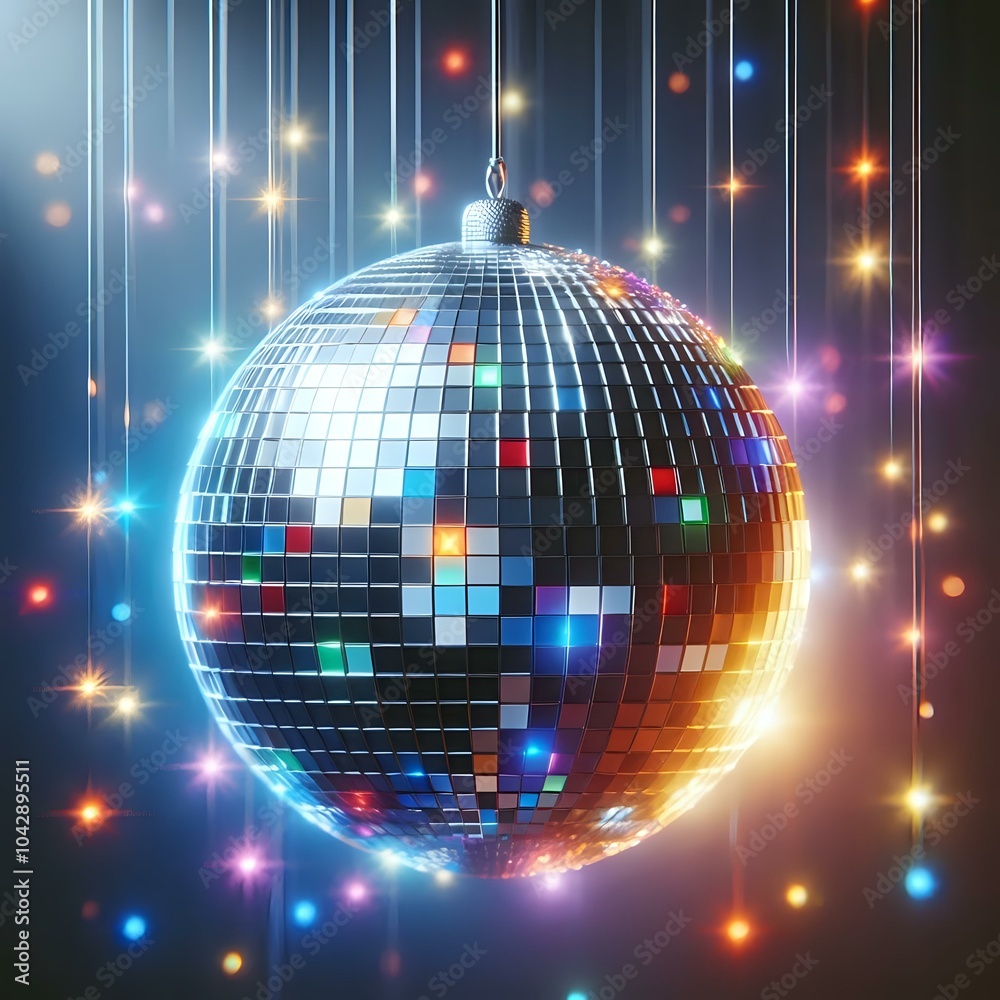 Obraz premium shiny disco ball