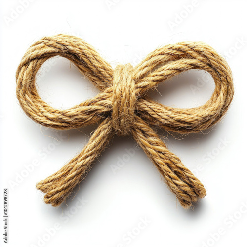 Twine Bow Isolated