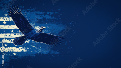Wallpaper With A Deep Blue ...