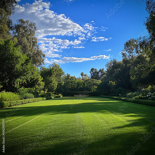 lawn of a house 