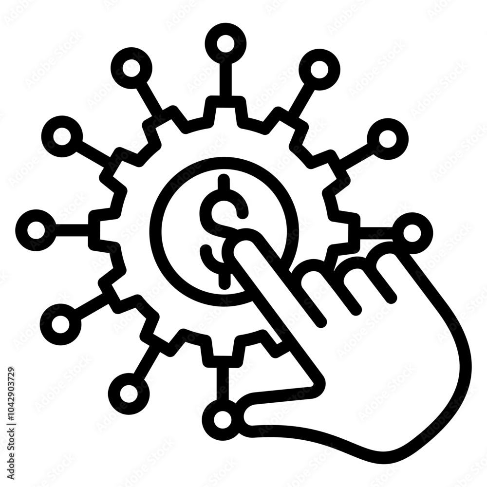 Business Network Icon Business Network Icon