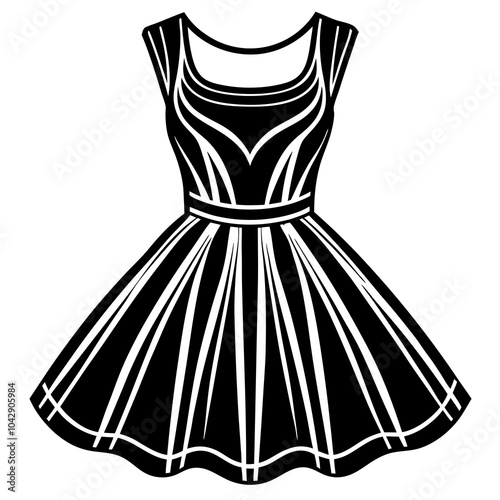 skater dress on hangers