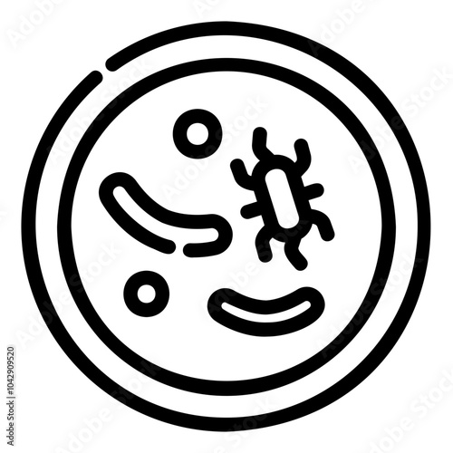 parasite Line Icon