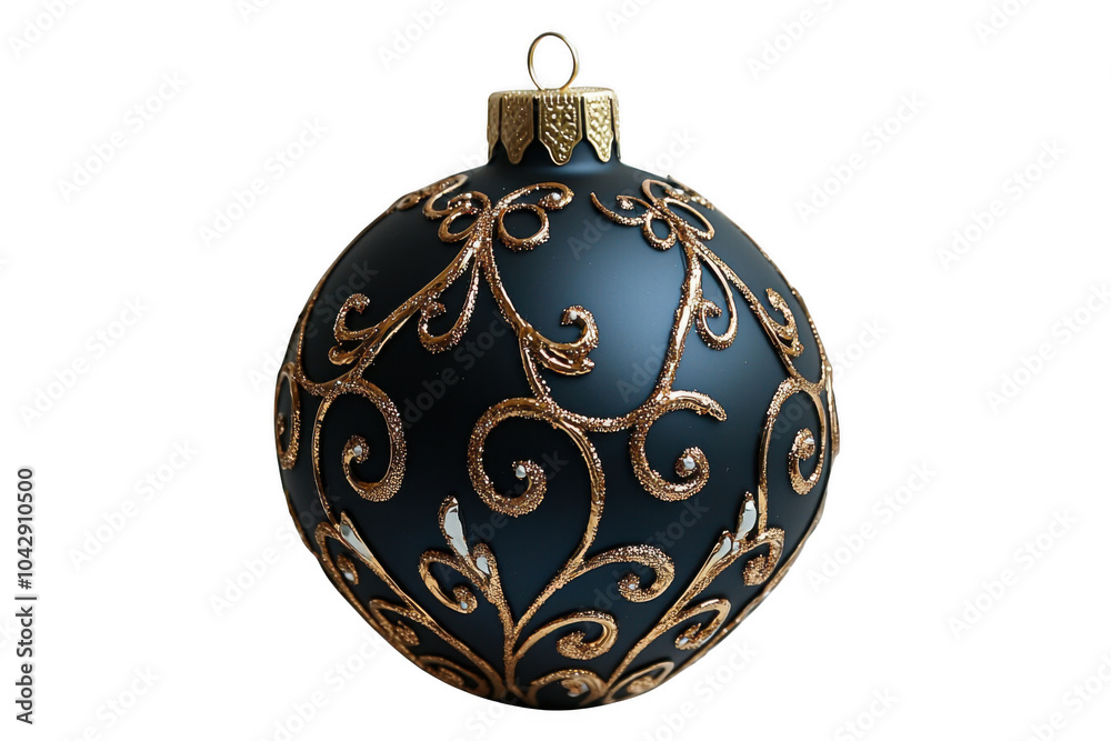 Gold and green Photo Ornament isolated on transparent background, png file, no background png file Gold and green Photo Ornament isolated on transparent background, png file, no background png file