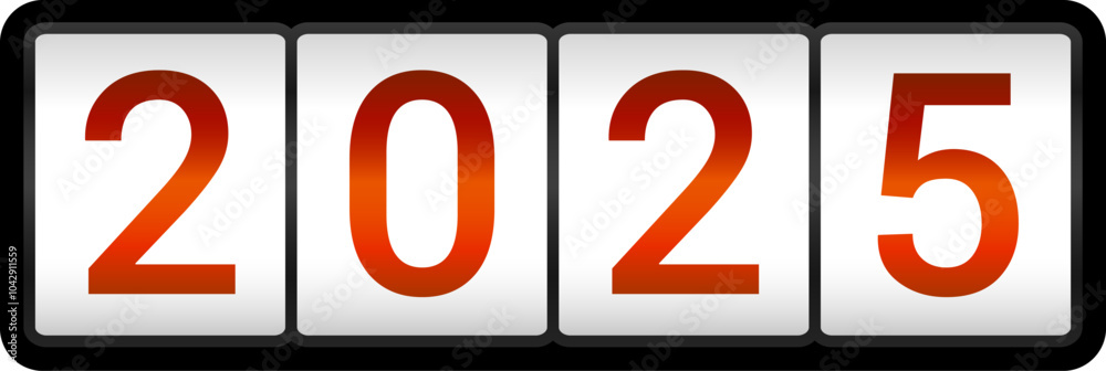 New Year'S Day 2025 Countdown. Happy New Year 2025 Countdown Clocks. 2025 Analog New year counter. Electric counter. Electric meter with numbers. Countdown timer date calendar Vector illustration. New Year'S Day 2025 Countdown. Happy New Year 2025 Countdown Clocks. 2025 Analog New year counter. Electric counter. Electric meter with numbers. Countdown timer date calendar Vector illustration.