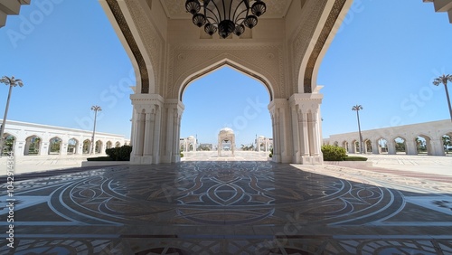 Qasr Al Watan palace in Abu Dhabi, United Arab Emirates