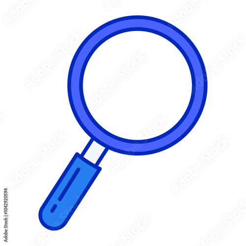 Magnifying glass search isolated icon