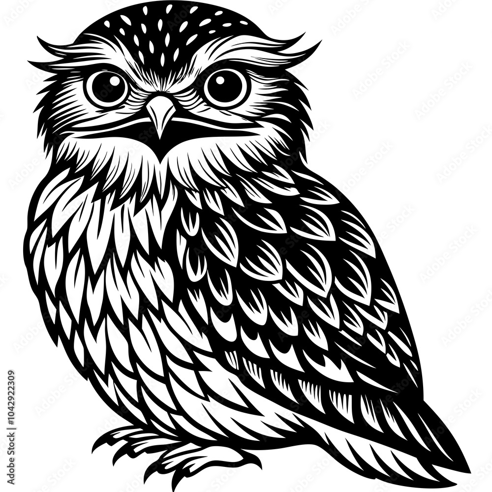 owl on a branch owl on a branch