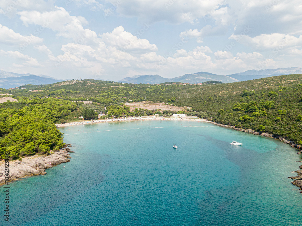 Fototapeta premium Blue Horizons, Montenegro