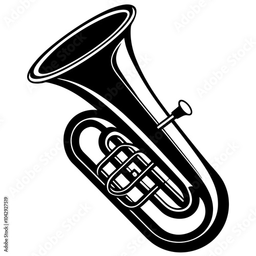 trumpet vector illustration