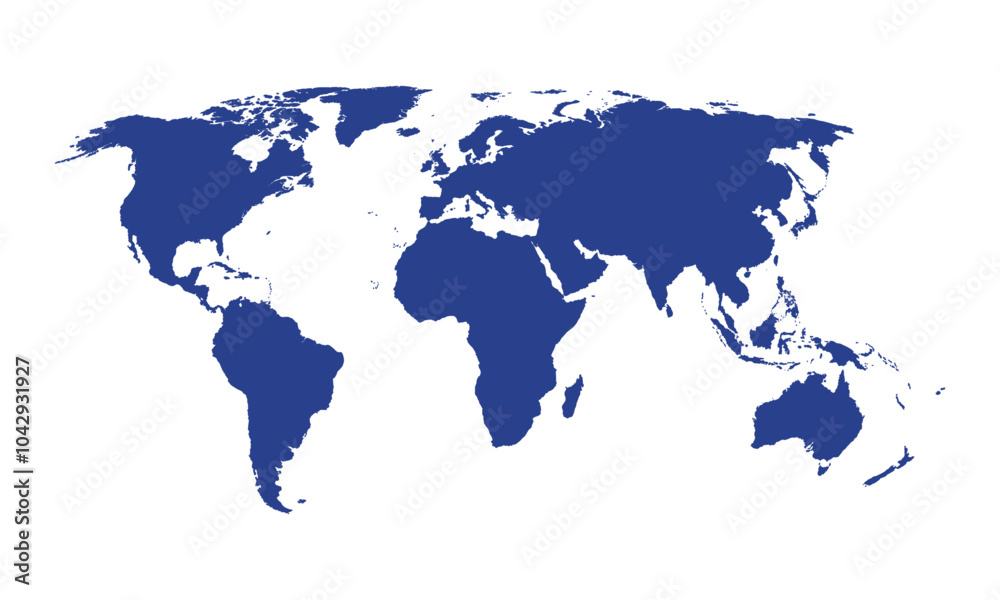 Obraz premium Global Globalization World Map Environmental Concservation Concept