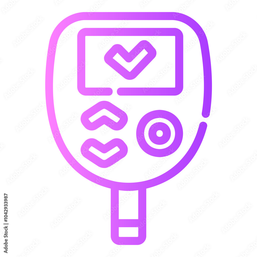 sugar blood level Gradient icon sugar blood level Gradient icon