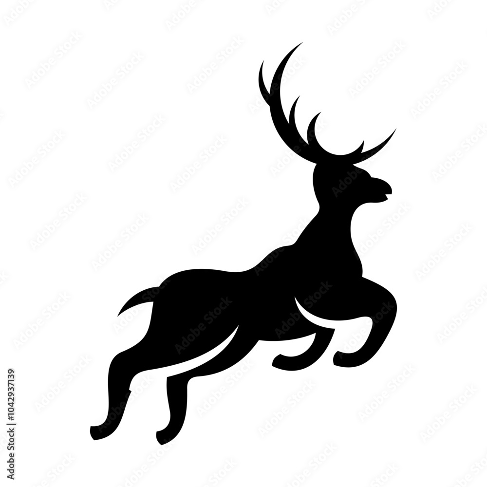 Deer Vector Logo Design Template Deer Vector Logo Design Template
