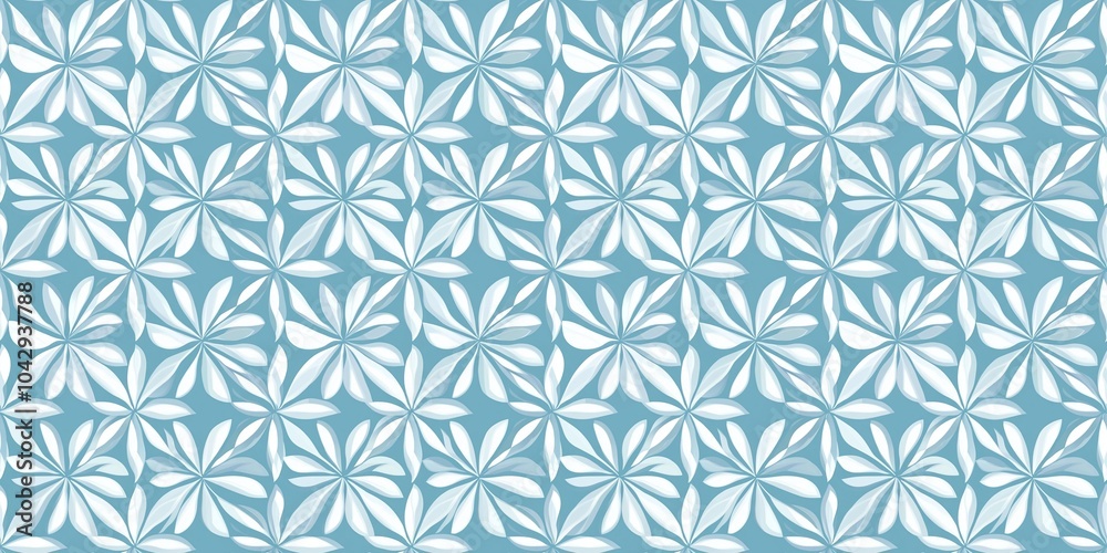 Fototapeta premium Petal pattern with a floral, soft design. seamless background pattern