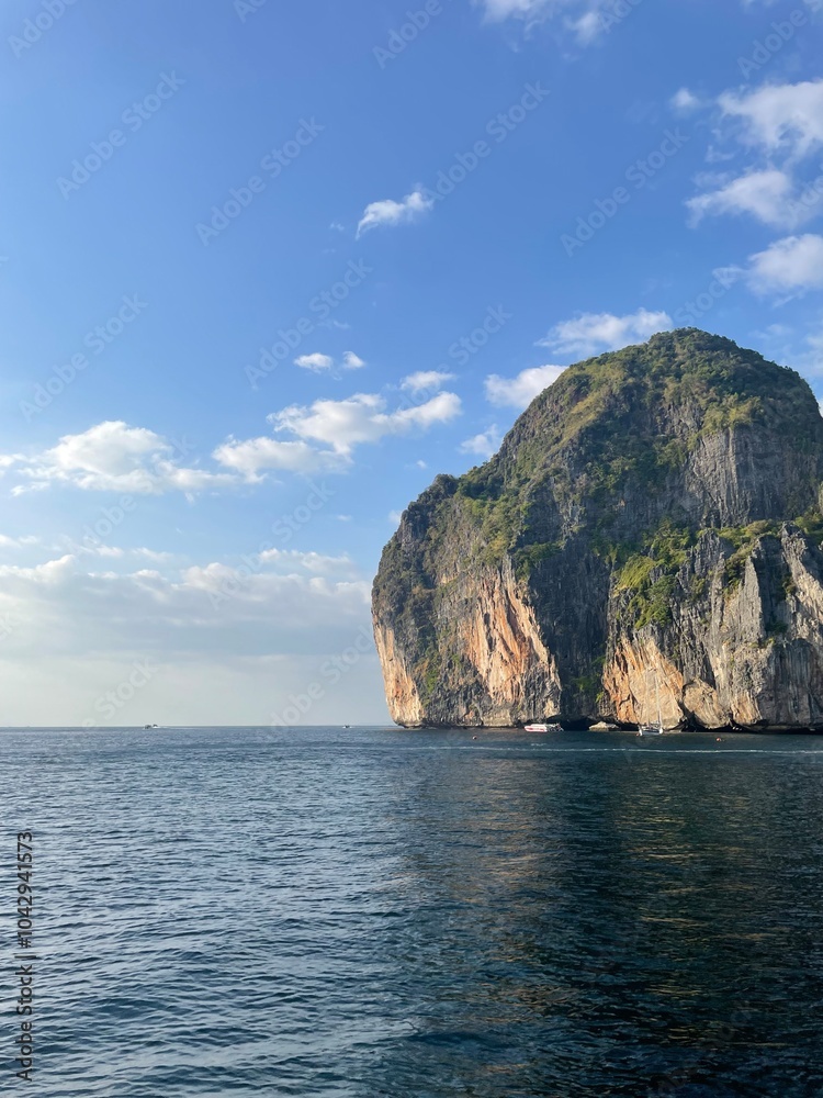 Krabi, Thailand Ocean Cliffs 