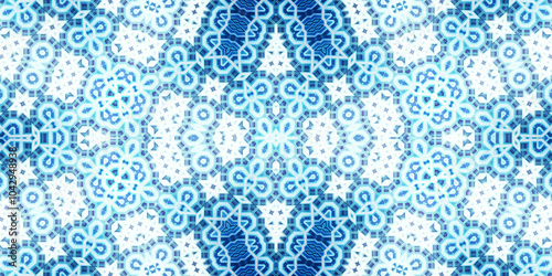 Seamless abstract wide pattern. Woven texture